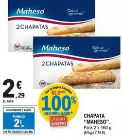 E.Leclerc Maheso - chapata oferta