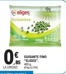 E.Leclerc Ifa eliges - guisante fino 400 g oferta