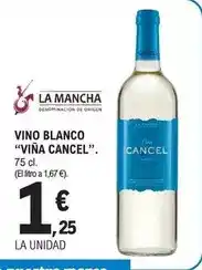 E.Leclerc Viña cancel - vino blanco. 75 cl oferta