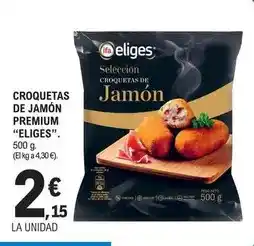 E.Leclerc Ifa eliges - croquetas de jamón premium oferta