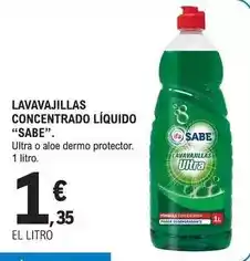 E.Leclerc Ifa sabe - lavavajillas concentrado líquido oferta
