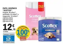 E.Leclerc Scottex - papel higiénico oferta