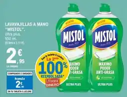 E.Leclerc Mistol - lavavajillas a mano oferta