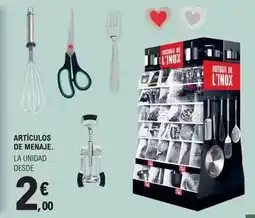 E.Leclerc Articulos de menaje oferta