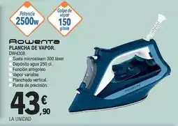 E.Leclerc Rowenta - plancha de vapor oferta