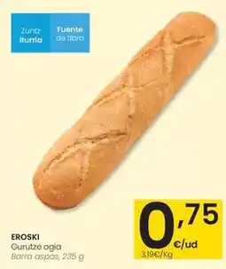 Eroski Eroski - barra aspas oferta