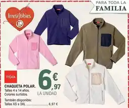 E.Leclerc Tissaia - chaqueta polar oferta