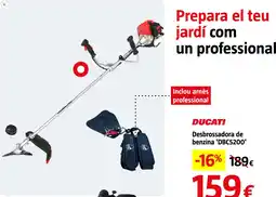 Bauhaus DUCATI Desbrossadora de benzina 'DBC5200' oferta