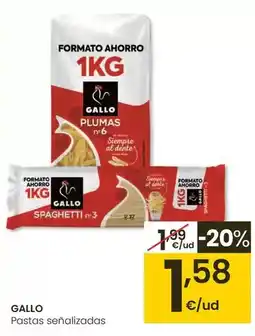 Eroski Gallo - pastas oferta