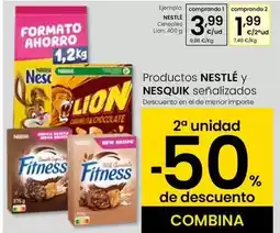 Eroski Nestlé - cereales lion oferta