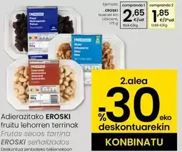 Eroski Eroski - nueces sin cáscara oferta