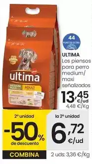 Eroski Última - piensos para perro medium/maxi oferta