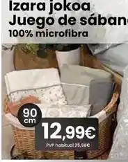 Eroski Antonio miro - juego de sábanas oferta