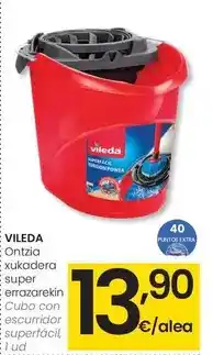 Eroski Vileda - cubo con escurridor superfacil oferta