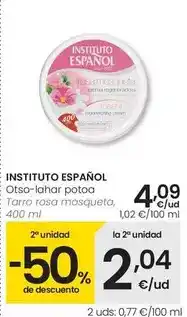 Eroski Instituto español - tarro rosa mosqueta oferta