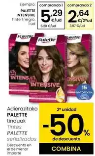 Eroski Palette intensive - tinte 1 negro oferta