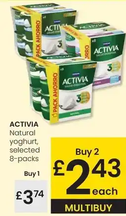 Eroski Danone - activia oferta