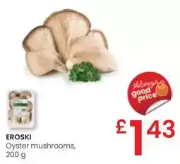 Eroski Eroski - oyster mushrooms oferta