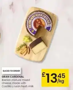 Eroski El gran cardenal - iberian mature mixed cheese made with castilla y leon fresh milk oferta