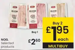 Eroski Noel - selected products oferta