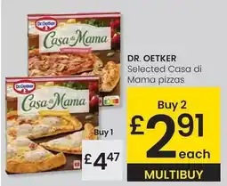 Eroski Dr oetker - casa di mama pizzas oferta