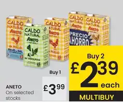Eroski Aneto - on selected stocks oferta