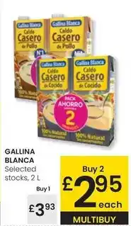 Eroski Gallina blanca - selected stocks oferta