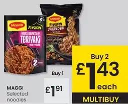 Eroski Maggi - selected noodles oferta