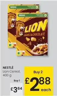 Eroski Nestlé - lion cereal, 400 g oferta