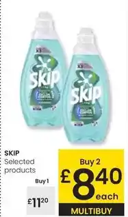 Eroski Skip - selected products oferta