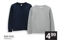 Zeeman Suéter infantil oferta