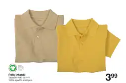 Zeeman Polo infantil oferta