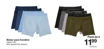 Zeeman Bóxer para hombre oferta