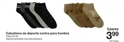Zeeman Calcetines de deporte cortos para hombre oferta