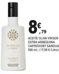 E.Leclerc Sandua - aceite oliva virgen extra arbequina caprichoby oferta