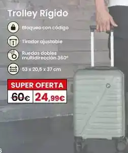 Eroski Trolley rigido oferta