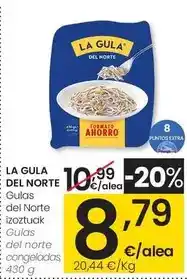 Eroski La gula del norte - congeladas oferta