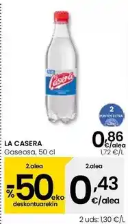 Eroski La casera - gaseosa oferta