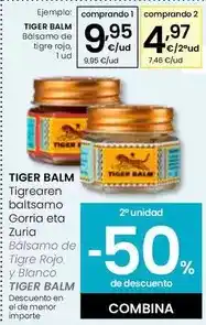 Eroski Tiger balm - balsamo de tigre rojo oferta