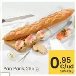 Eroski Pan paris oferta