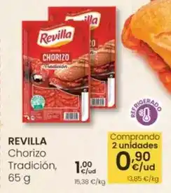 Eroski Revilla - chorizo tradicion oferta