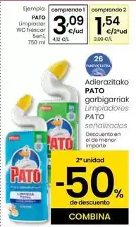 Eroski Pato wc - limpiador wc frescor 5en1 oferta