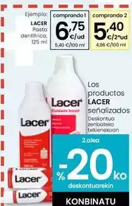 Eroski Lacer - pasta dentifrico oferta