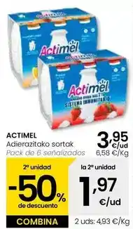 Eroski Danone - actimel oferta