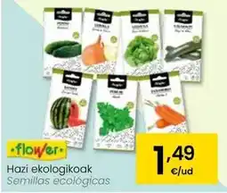 Eroski Flower - semillas ecologicas oferta