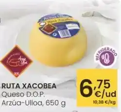 Eroski Ruta xacobea - queso d.o.p. arzua-ulloa oferta
