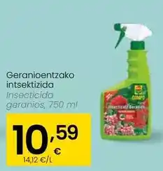 Eroski Compo - insecticida geranios oferta