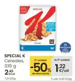 Eroski Kellogg's - special k cereales oferta