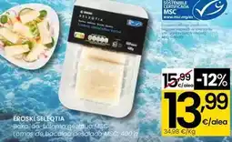 Eroski Eroski seleqtia - lomos de bacalao desalado msc oferta