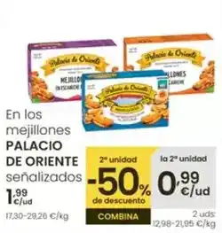 Eroski Palacio de oriente - mejillones oferta